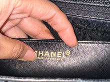 Load image into Gallery viewer, Chanel Series 7 Vintage 24K GHW Black Caviar Jumbo Flap Bag