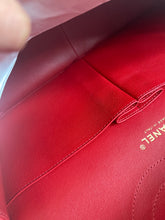 Load image into Gallery viewer, Chanel 19B Red Caviar LGHW Jumbo Timeless Classic Double Flap Bag