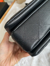 Load image into Gallery viewer, Chanel 22K Black Caviar GHW Coco First Mini Flap Bag
