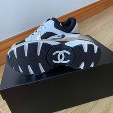 Load image into Gallery viewer, Chanel Trainers Gold/Beige/Black Size EU 35