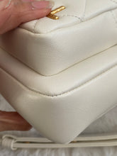 Load image into Gallery viewer, Chanel 22C White Calfskin GHW Small Camera Case Bag with Adjustable Strap