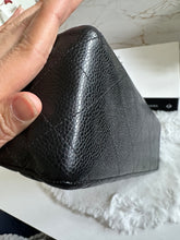 Load image into Gallery viewer, Chanel Series 7 Vintage 24K GHW Black Caviar Jumbo Flap Bag