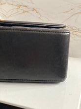 Load image into Gallery viewer, Chanel series 3 Black Lambskin 24K GHW Small Diana Flap Bag