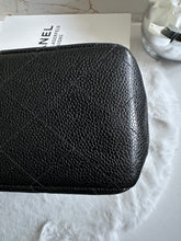 Load image into Gallery viewer, Chanel Series 7 Vintage 24K GHW Black Caviar Jumbo Flap Bag