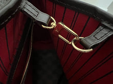 Load image into Gallery viewer, Louis Vuitton Neverfull MM Bag in Damier Ebene