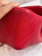 Load image into Gallery viewer, Chanel 19B Red Caviar LGHW Jumbo Timeless Classic Double Flap Bag