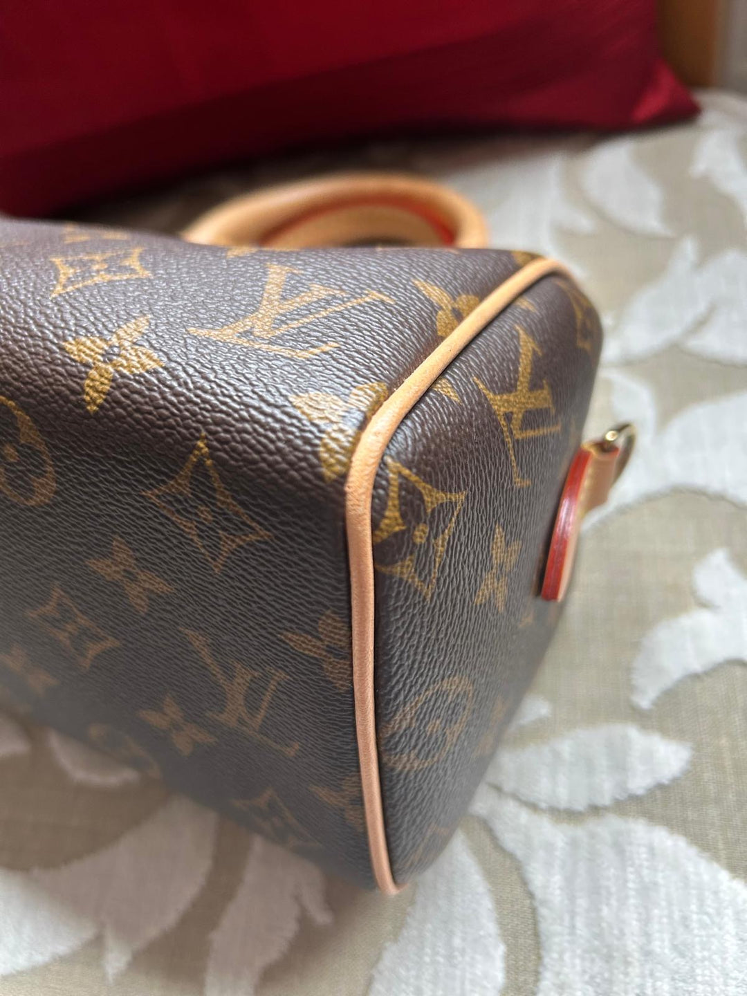 LOUIS VUITTON Speedy 20 with Guitar Strap
