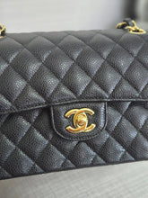 Load image into Gallery viewer, Chanel series 31 2021 Black Caviar Small Timeless Classic Double Flap Bag with GHW
