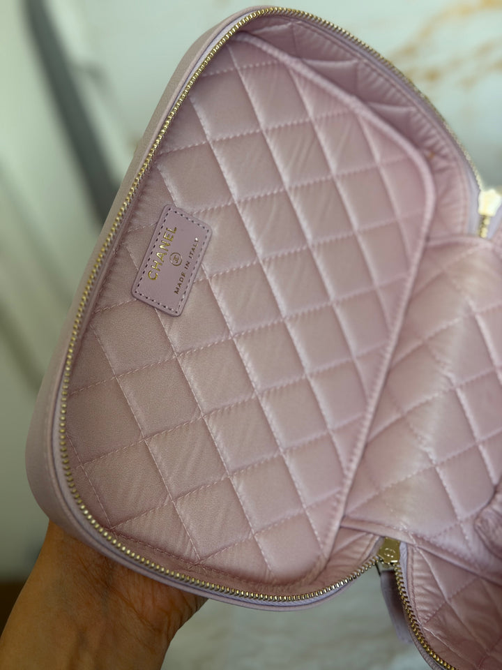 CHANEL series 31 21S Lilac undertone Pink Caviar Vanity Make Up Case 2021
