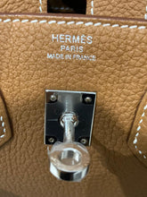 Load image into Gallery viewer, Hermes Birkin 25 Gold Togo Leather Palladium hardware Stamp W (2025)
