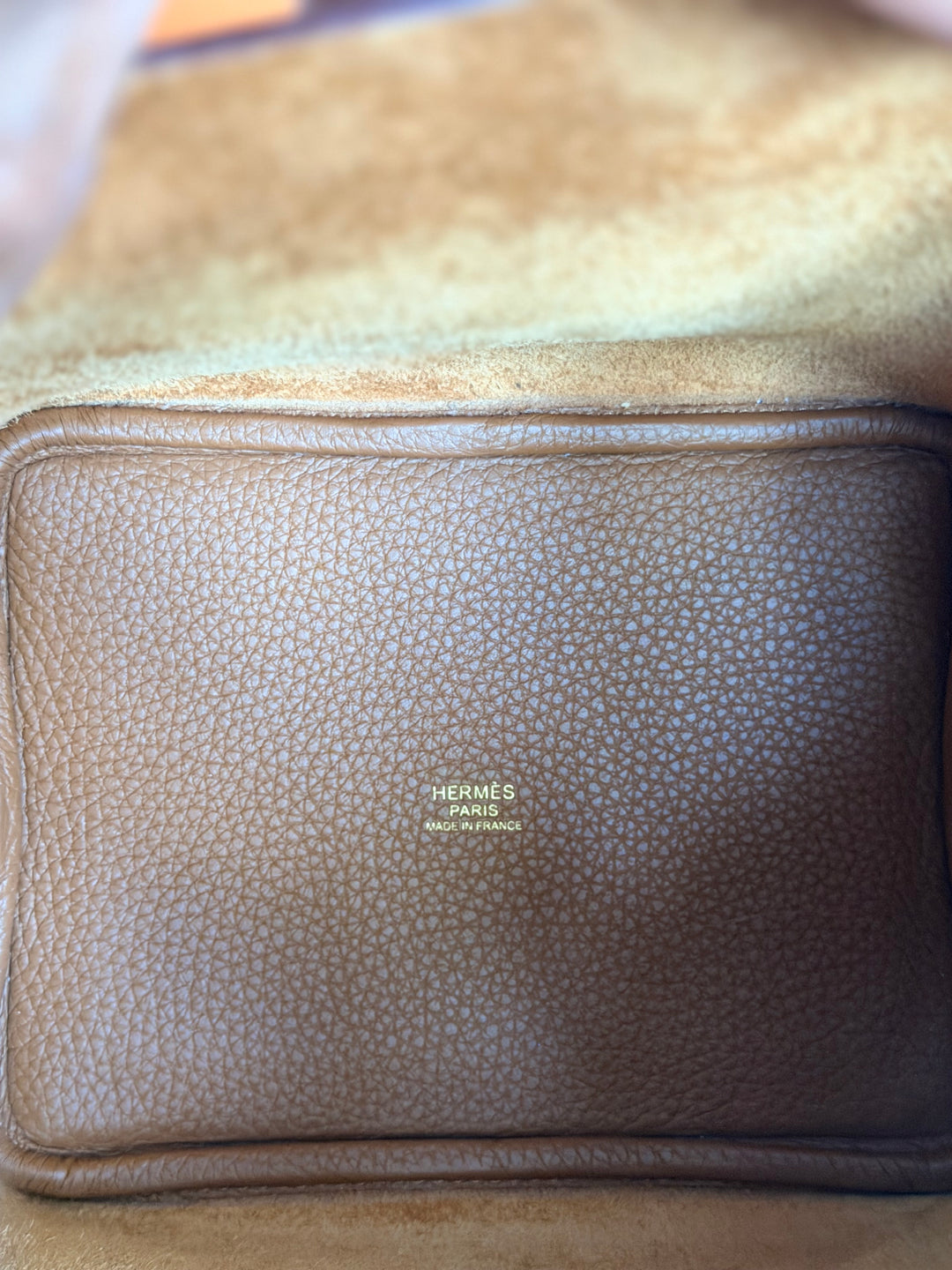 Hermès Picotin 18 In Gold Cle Leather GHW Stamp U 2022