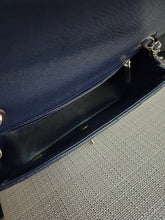 Load image into Gallery viewer, Chanel series 18 14C 2014 Cruise Collection Navy Caviar SHW Classsic Mini Rectangular Flap Bag
