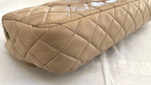 Load image into Gallery viewer, CHANEL Beige Lambskin Valentine East West Flap Bag series 13 with Charms
