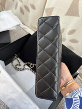 Load image into Gallery viewer, CHANEL Black Lambskin LGHW LP Vanity With Detachable Chain 2025
