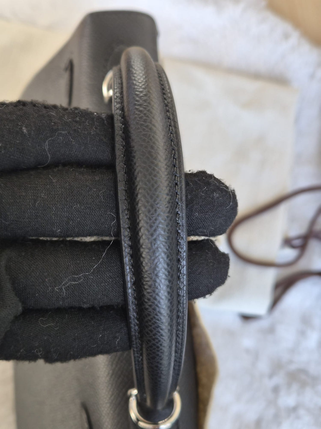 WA/Email to Purchase only- HERMÈS Kelly 25 Sellier Epsom Black 89/Noir 89 PHW Palladium Hardware 2024 W- unused