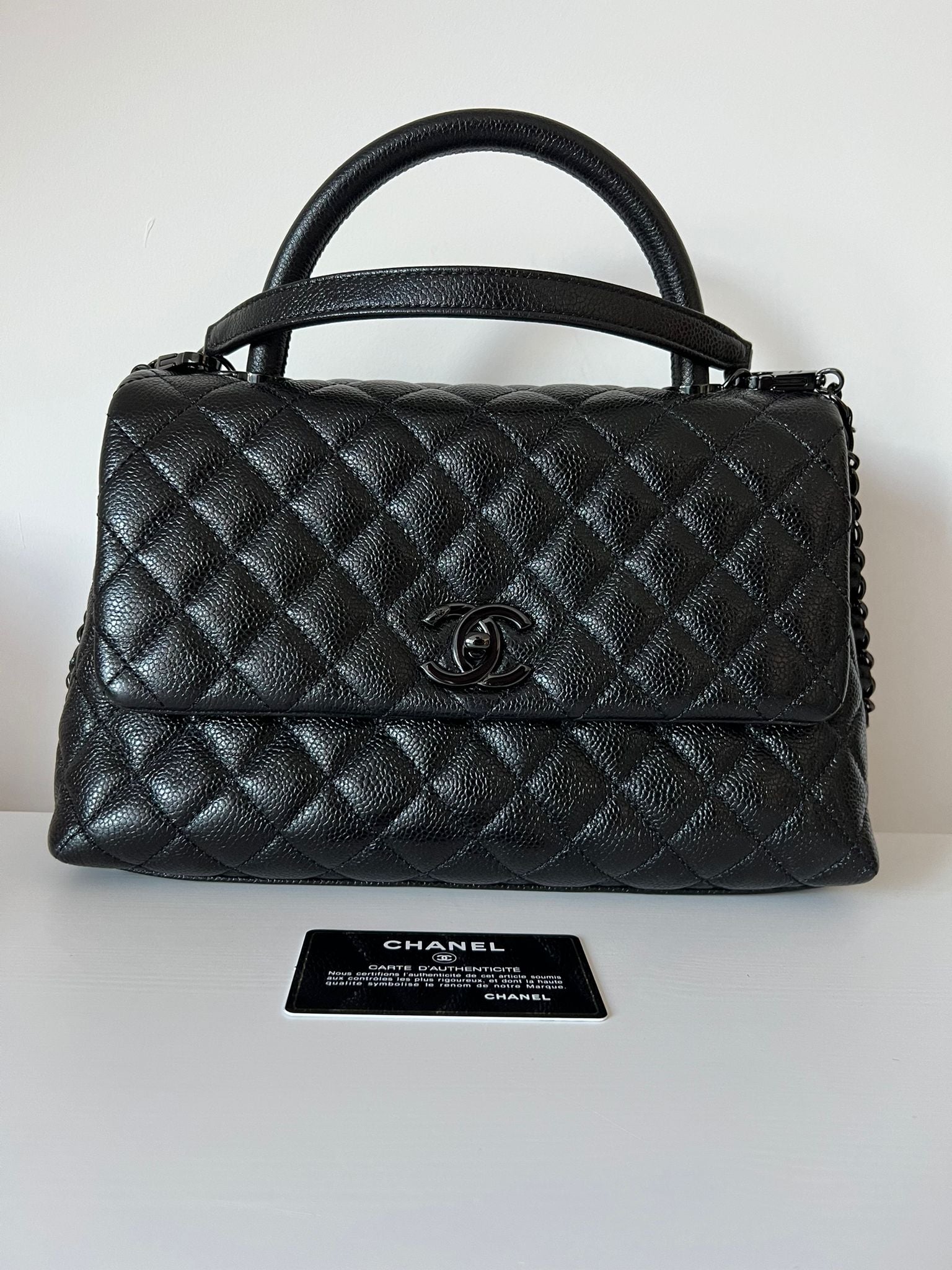 CHANEL SO BLACK COCO HANDLE