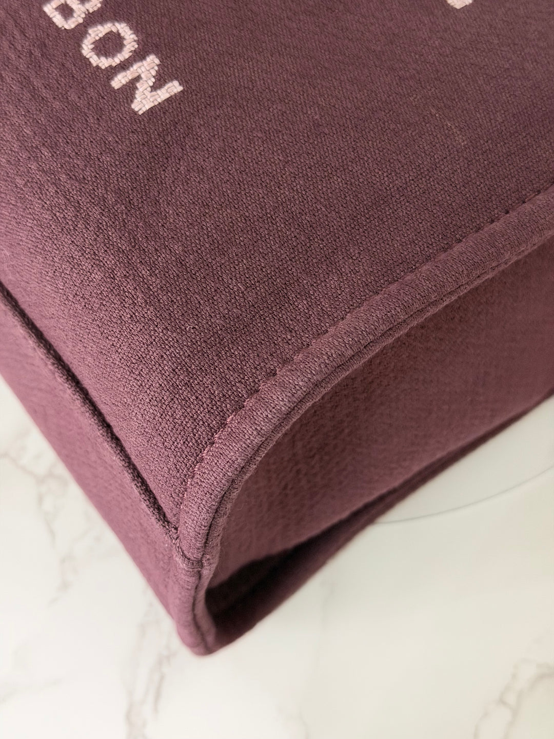 Chanel 24B Collection 2024 Burgundy Tweed Deauville Tote with Leather top handle size small and Detachable pouch