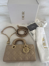 Load image into Gallery viewer, Dior Small Lady D-Joy Bag
Powder Beige Cannage Lambskin LGHW
