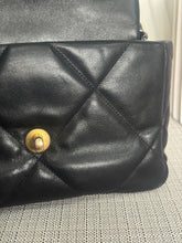 Load image into Gallery viewer, CHANEL 19 Size Small Black Lambskin Mixed Hardware Flap bag with Top Handle
