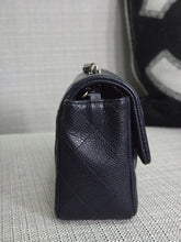 Load image into Gallery viewer, Chanel series 18 14C 2014 Cruise Collection Navy Caviar SHW Classsic Mini Rectangular Flap Bag
