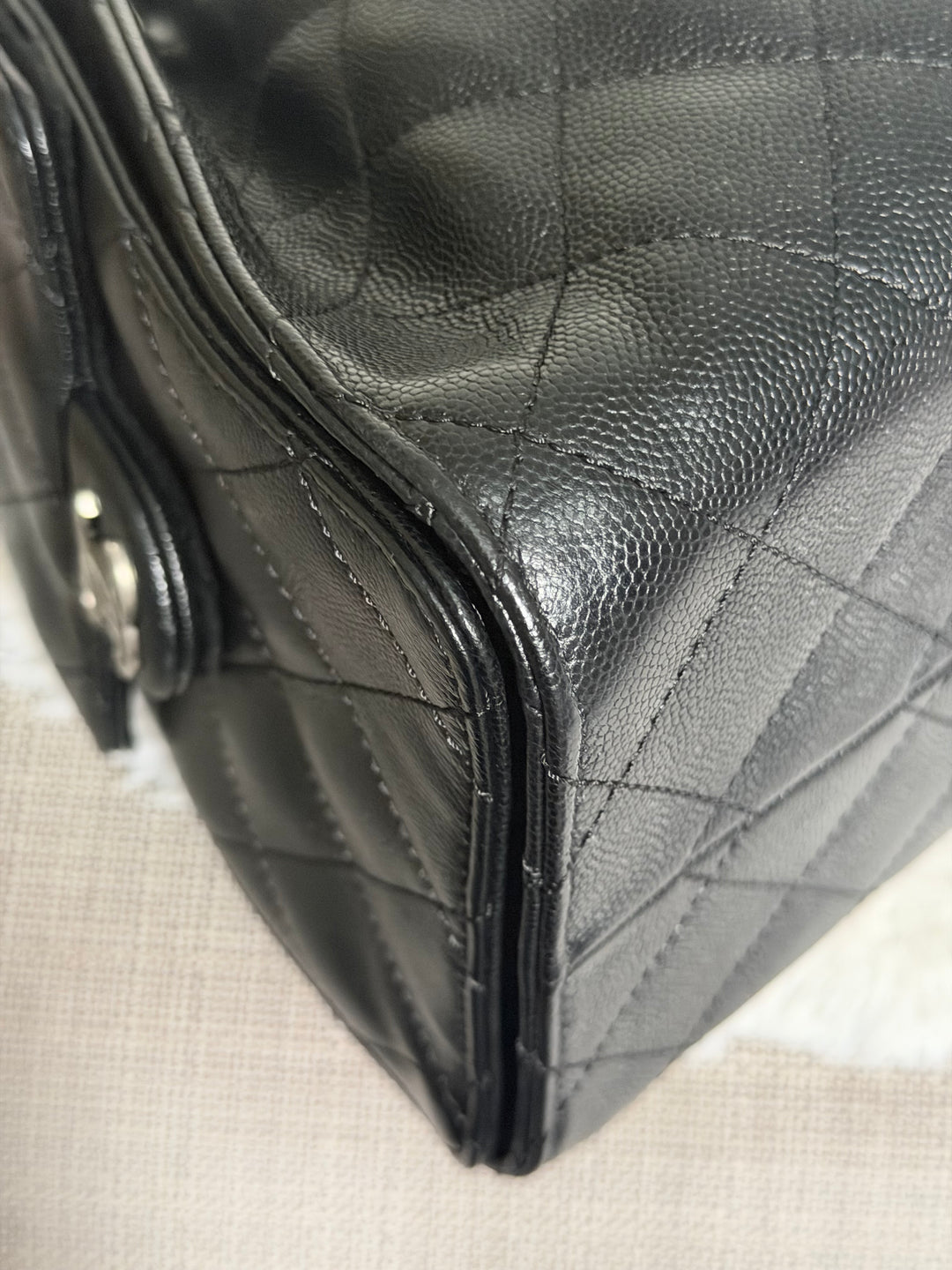 CHANEL 25 Hobo Bag Size SMALL in Black Caviar Ruthenium Hardware 2026