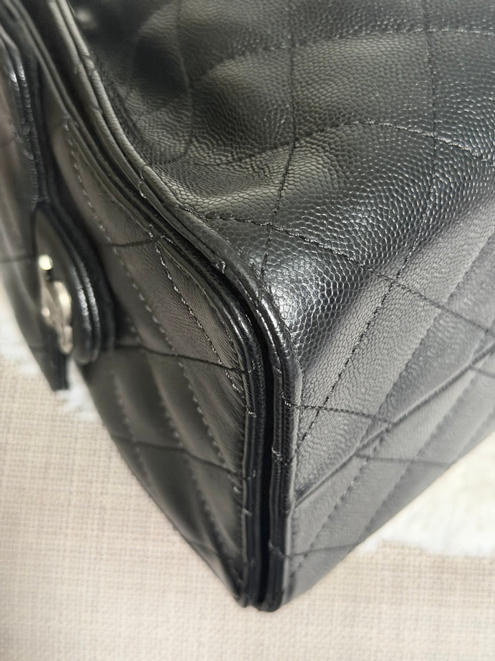 CHANEL 25 Hobo Bag Size SMALL in Black Caviar Ruthenium Hardware 2026