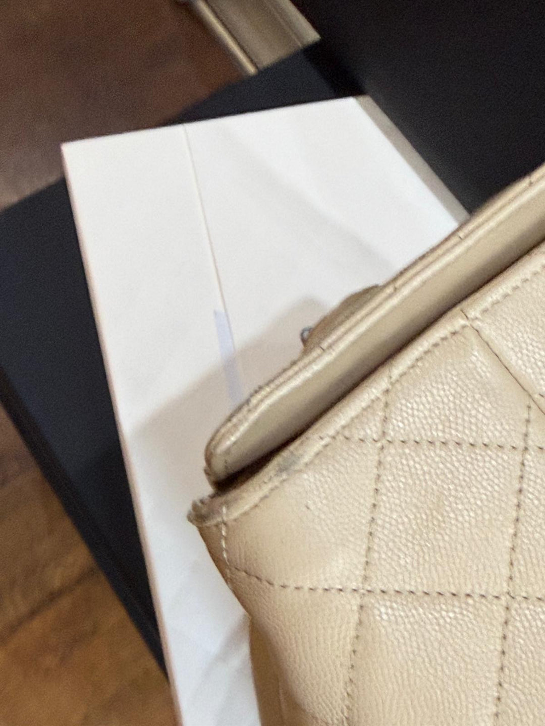 CHANEL Beige Caviar Aged GHW 25 Hobo Bag size SMALL 2025 25S collection