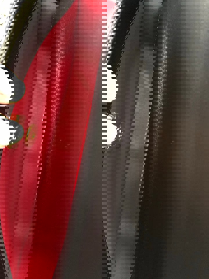 Chanel 22P Black Lambskin GHW Square mini flap bag