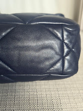 Load image into Gallery viewer, CHANEL 19 Size SMALL 26 cms series 31 Navy Lambskin Mixed Hardware Flap Bag with top handle
