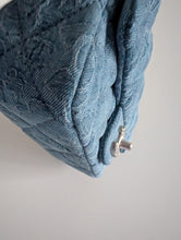 Load image into Gallery viewer, CHANEL Denim Sweetheart Adjustable Chain Silver Hardware Mini Flap Bag

