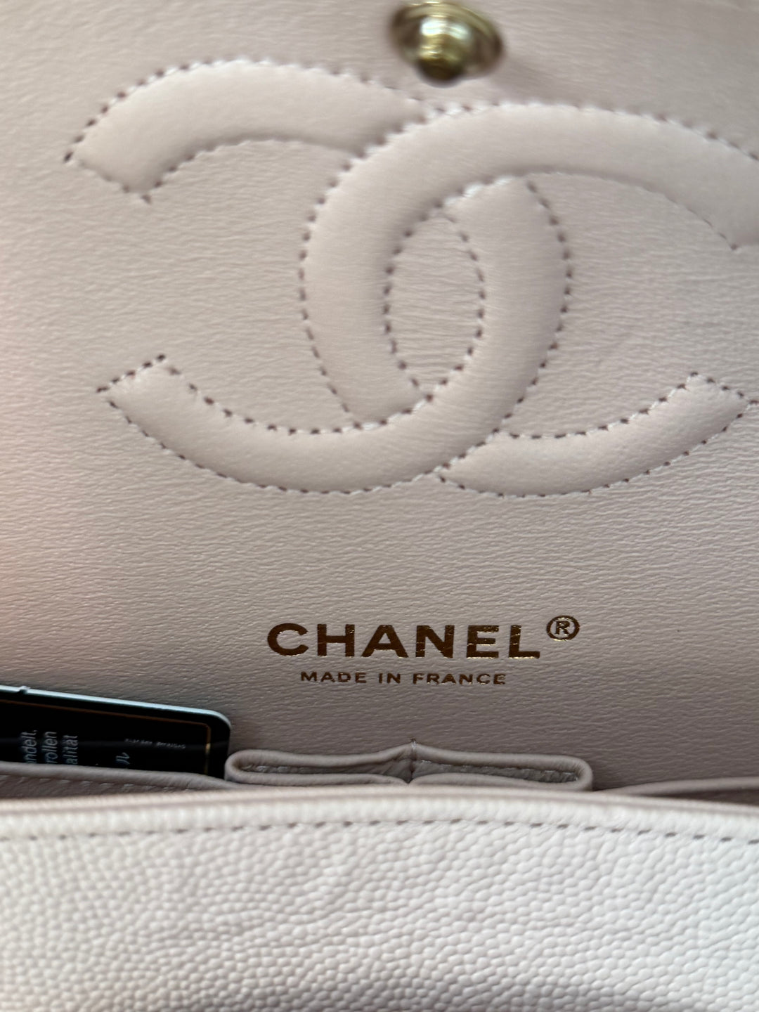 CHANEL 21C 2021 Rose Clair Caviar LGHW Medium ML 11.12 Timeless Classic Double Flap Bag