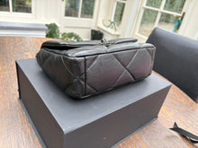 Load image into Gallery viewer, Chanel 19 Flap Bag in Size Small 22P collection 2022 So Black Lambskin So Black Hardware
