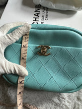 Load image into Gallery viewer, Chanel series 26 Tiffany Blue Goat skin LGHW Casual Trip Camera Case Bag
