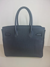 Load image into Gallery viewer, HERMES Noir/Black Togo Leather RGHW Birkin 30 Stamp D 2019
