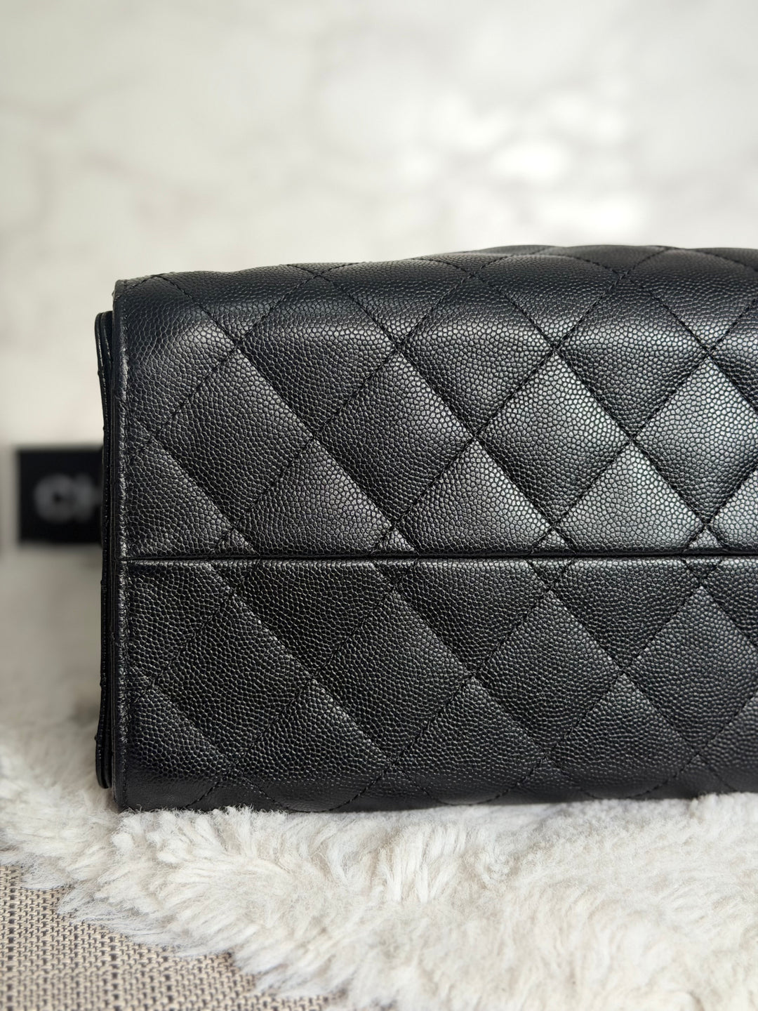 CHANEL 25 Hobo Bag Size SMALL in Black Caviar Ruthenium Hardware 2026