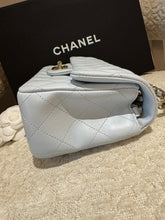 Load image into Gallery viewer, CHANEL 25S collection 2025 Light Blue Lambskin LGHW Mini rectangular flap bag
