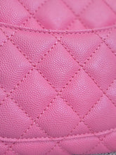 Load image into Gallery viewer, Chanel series 31 21P 2021 Pre Spring/Summer Collection Pink Caviar Coco Handle Flap Bag with Top Handle and Detachable Strap size Small

