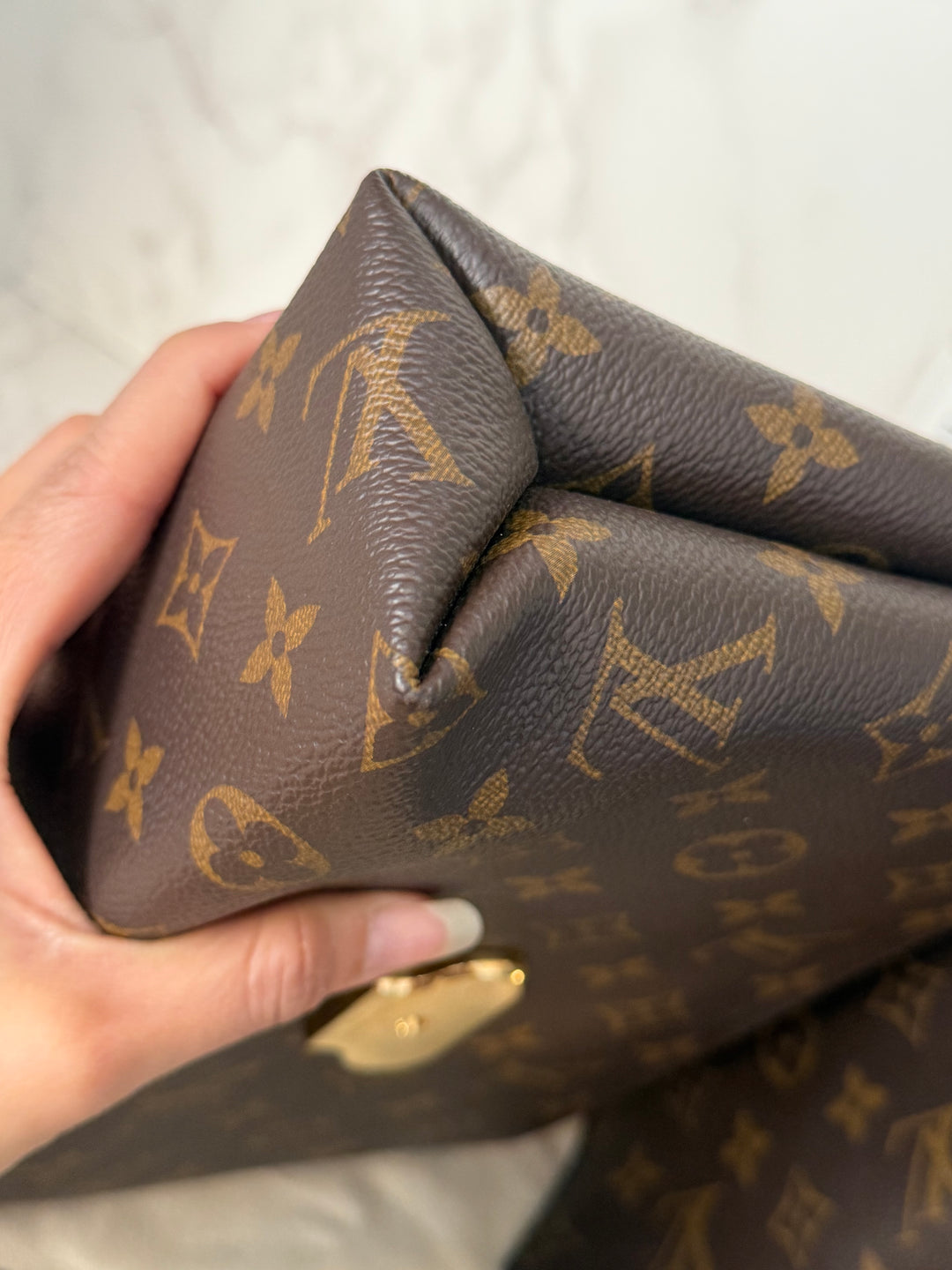 LOUIS VUITTON LV Saint St Placide In Monogram Canvas/Cherry Red