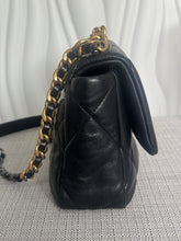 Load image into Gallery viewer, CHANEL 19 Size Small Black Lambskin Mixed Hardware Flap bag with Top Handle
