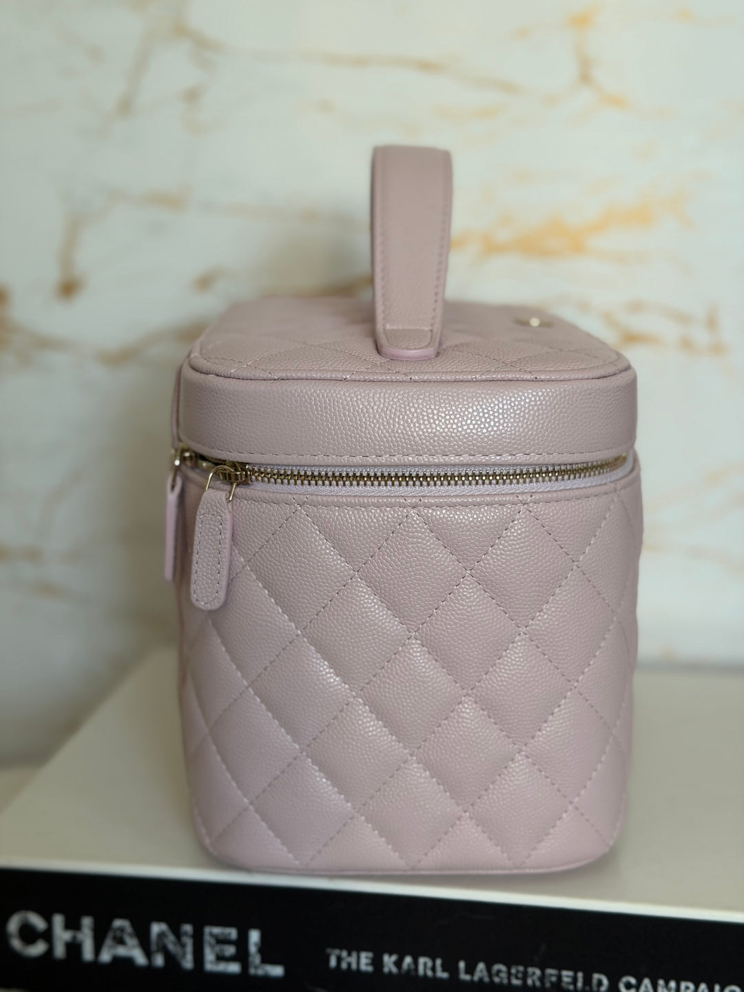 CHANEL series 31 21S Lilac undertone Pink Caviar Vanity Make Up Case 2021