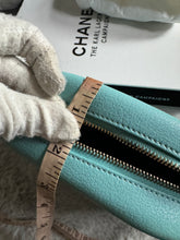 Load image into Gallery viewer, Chanel series 26 Tiffany Blue Goat skin LGHW Casual Trip Camera Case Bag
