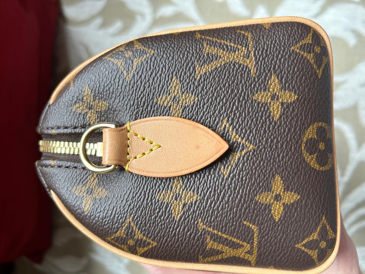 LOUIS VUITTON Speedy 20 with Guitar Strap