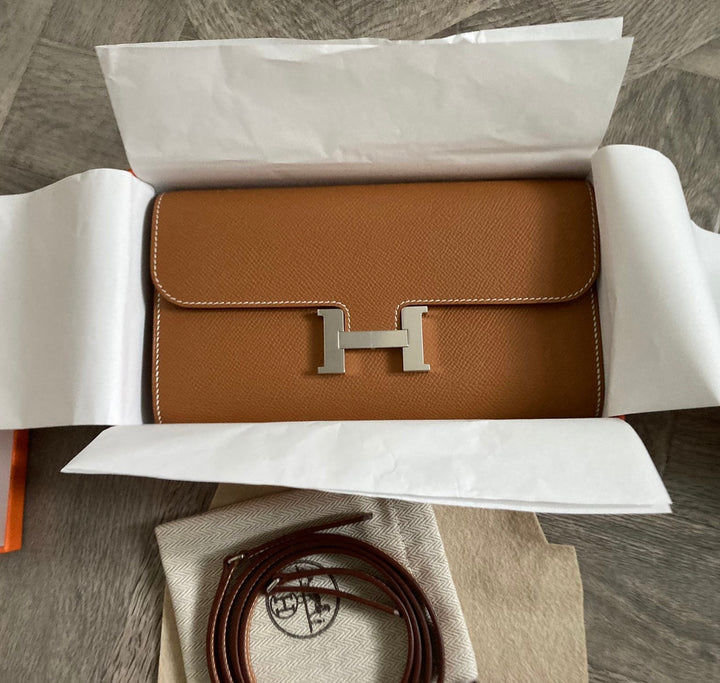 Hermes Constance to go in Gold leather with Palladium hardware