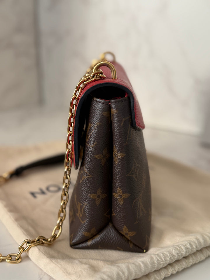 LOUIS VUITTON LV Saint St Placide In Monogram Canvas/Cherry Red