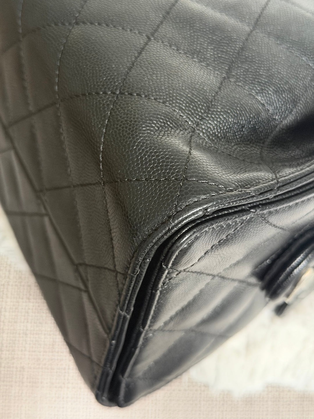 CHANEL 25 Hobo Bag Size SMALL in Black Caviar Ruthenium Hardware 2026