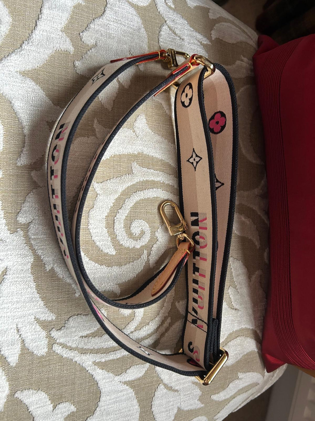 LOUIS VUITTON Speedy 20 with Guitar Strap