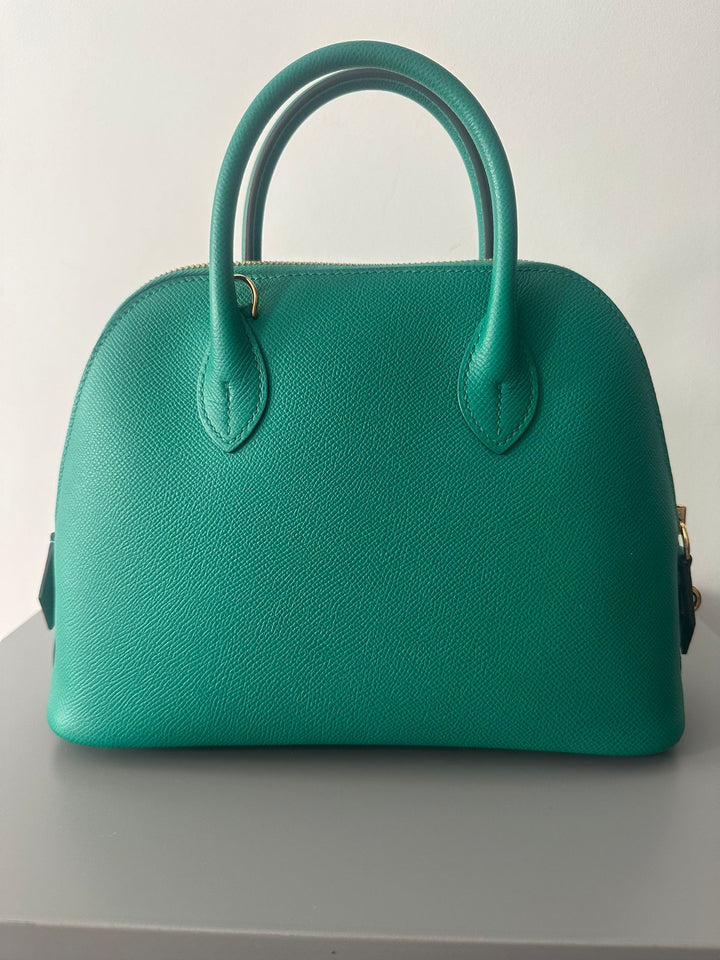 Hermes Vert Jade Epsom GHW Bolide 25 Bag