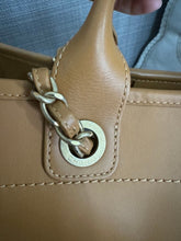 Load image into Gallery viewer, Chanel series 31 21S 2021 Spring/Summer collection Caramel Calf skin aged GHW Medium/Large Deauville Tote Bag with Top handle
