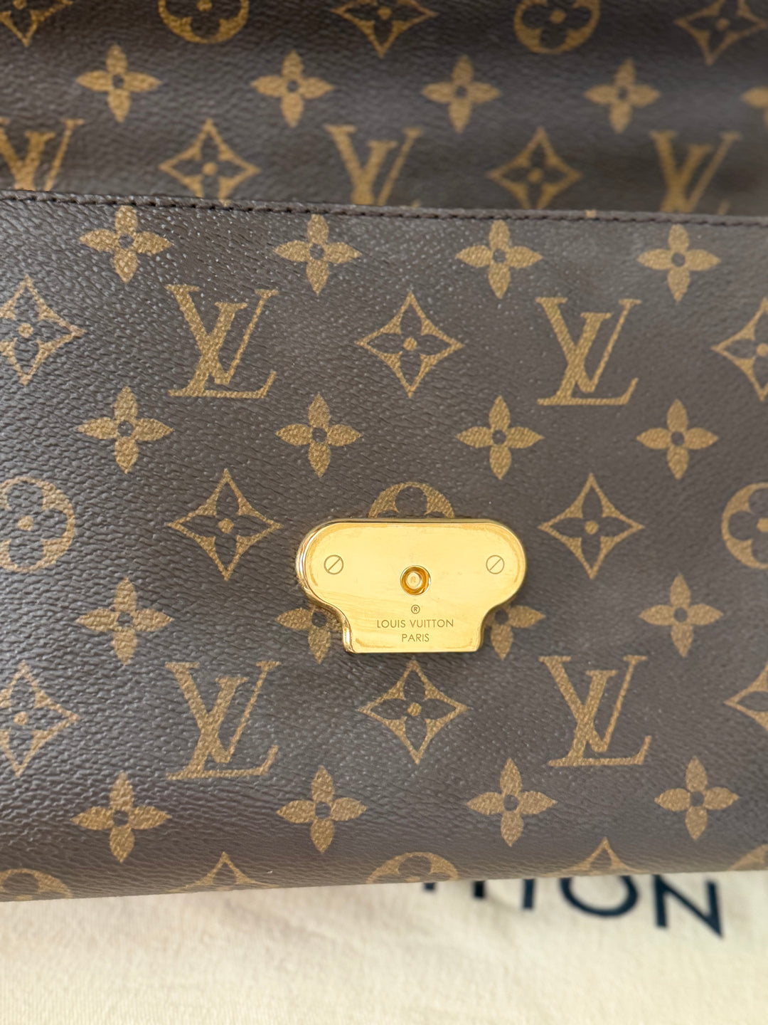 LOUIS VUITTON LV Saint St Placide In Monogram Canvas/Cherry Red