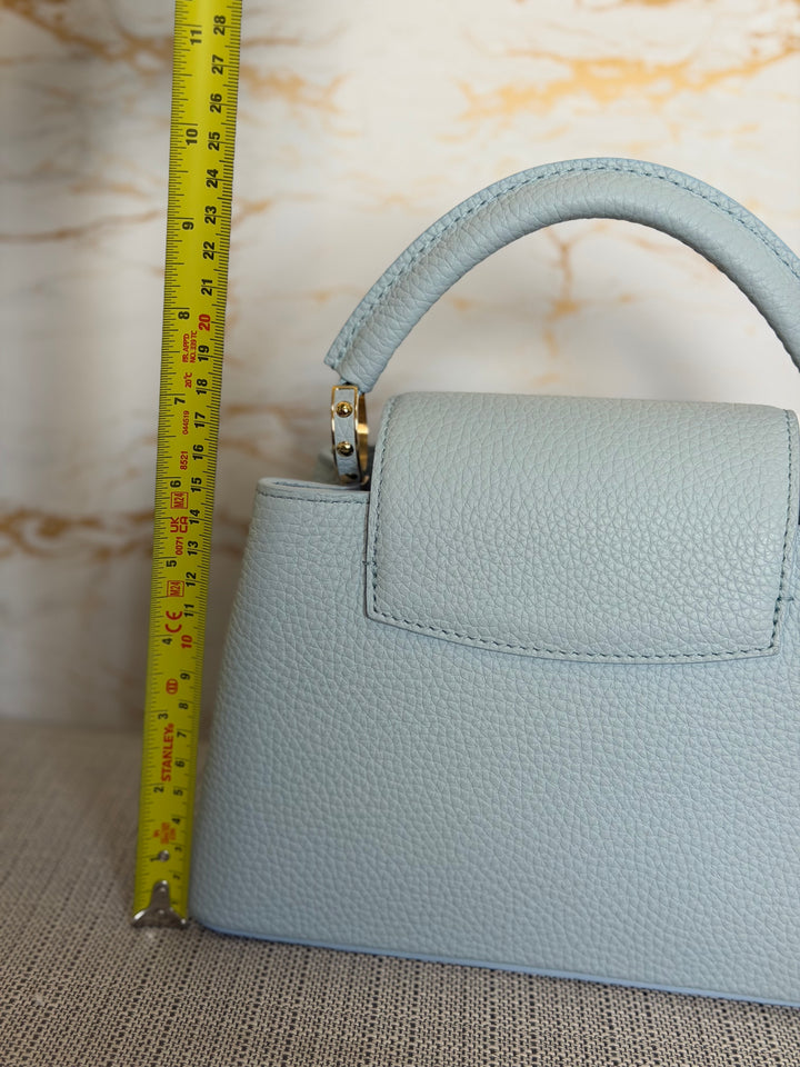 LOUIS VUITTON LV Capucines BB Light Blue 2025